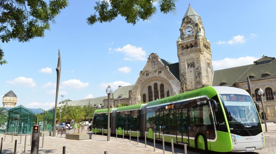 Mettis und Bahnhof_Copy: Philippe Gisselbrecht - Ville de Metz