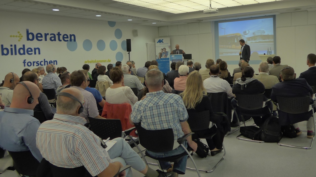 3. Branchentag Nahverkehr, Arbeitskammer des Saarlandes