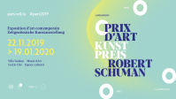 Plakat Robert-Schuman-Kunstpreis 2019