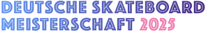 Logo Deutsche Skateboard Meisterschaft 2025